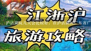 泸沽湖玩几天会比较好，在泸沽湖回广东省广州市应该怎么走？